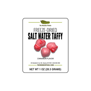 Freeze Dried Cinnamon Taffy - The Wooden Pickle Freeze Dried Candy