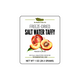 Freeze dried candy Peach taffy label