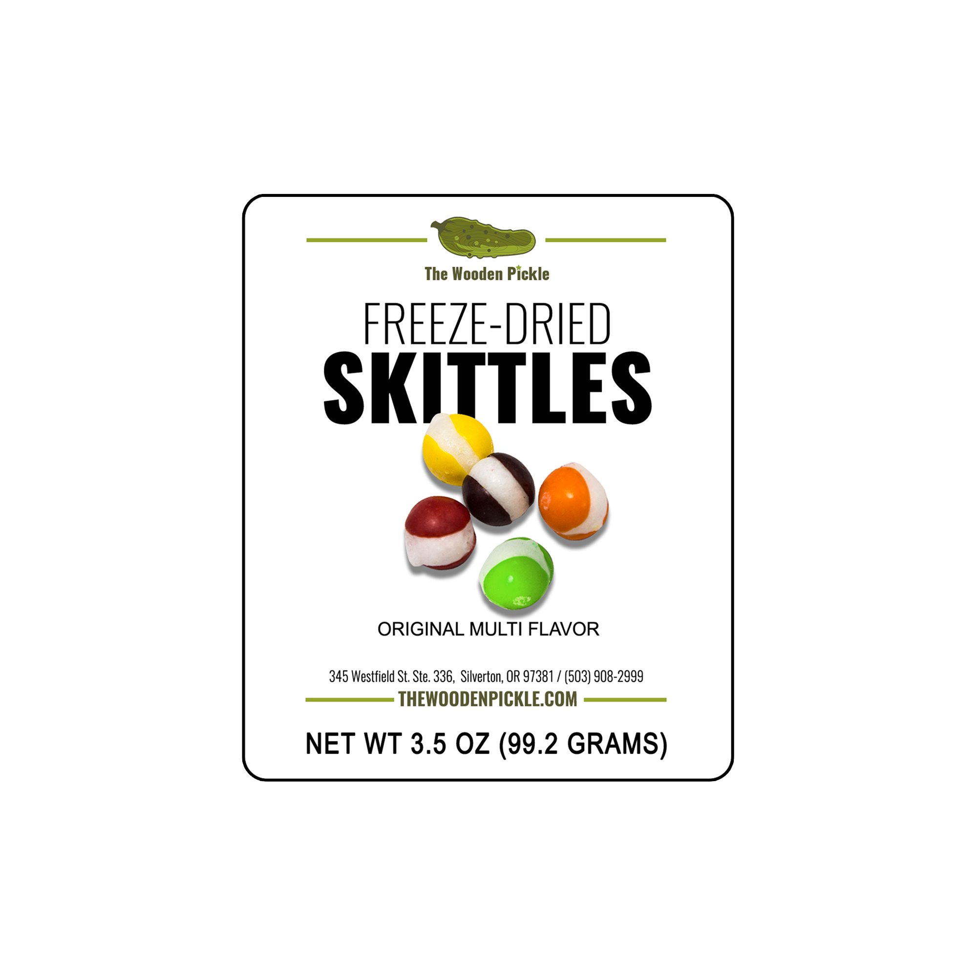 Freeze Dried Candy Skittles – The Wooden Pickle
