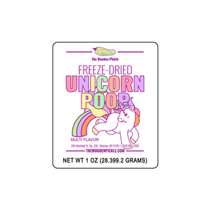 Freeze dried candy sweetarts label